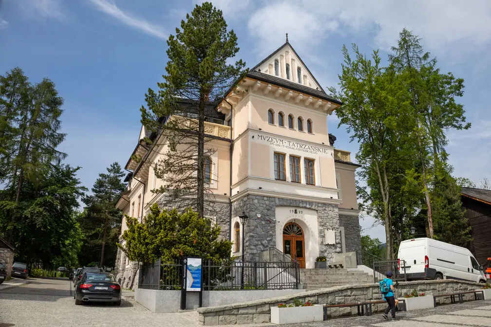 Budynek Muzeum Tatrzańskiego w Zakopanem