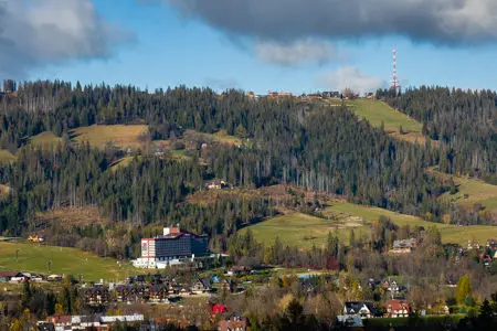 widok na Gubałówkę