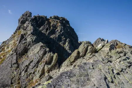 szczyt w Tatrach