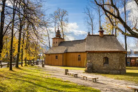 Stary Kosciół i kaplica Gąsieniców Zakopane