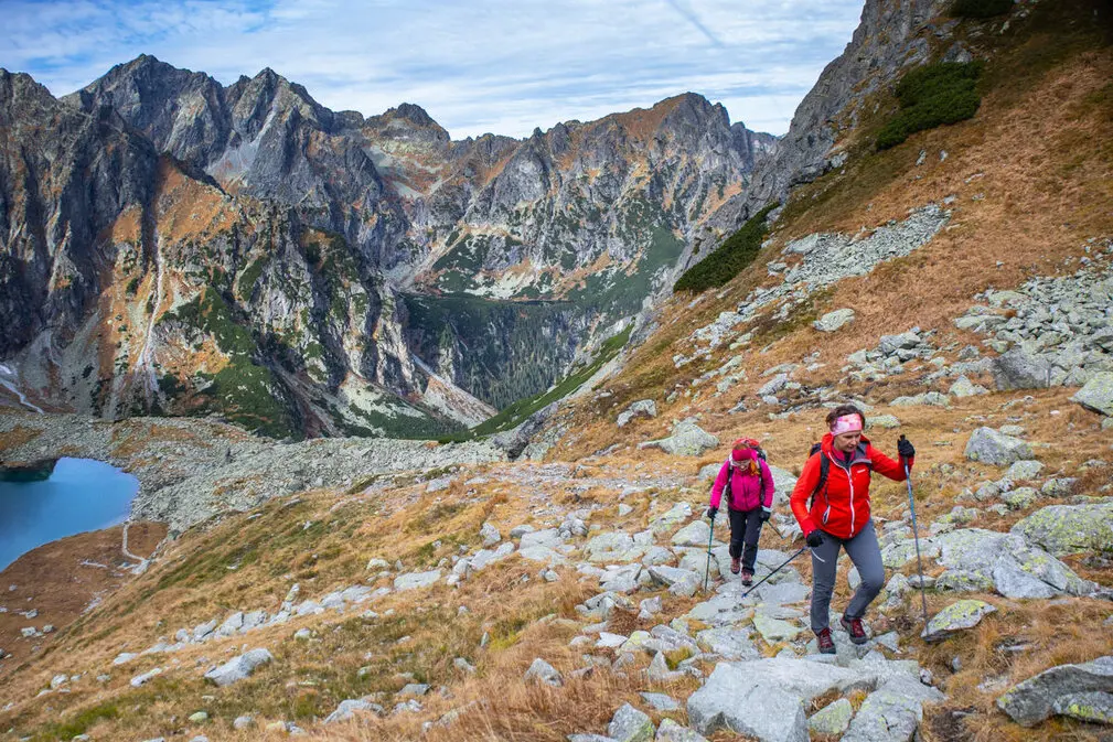 turystki w Tatrach wysokich